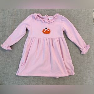 Cecil and Lou Pumpkin Dress 3T